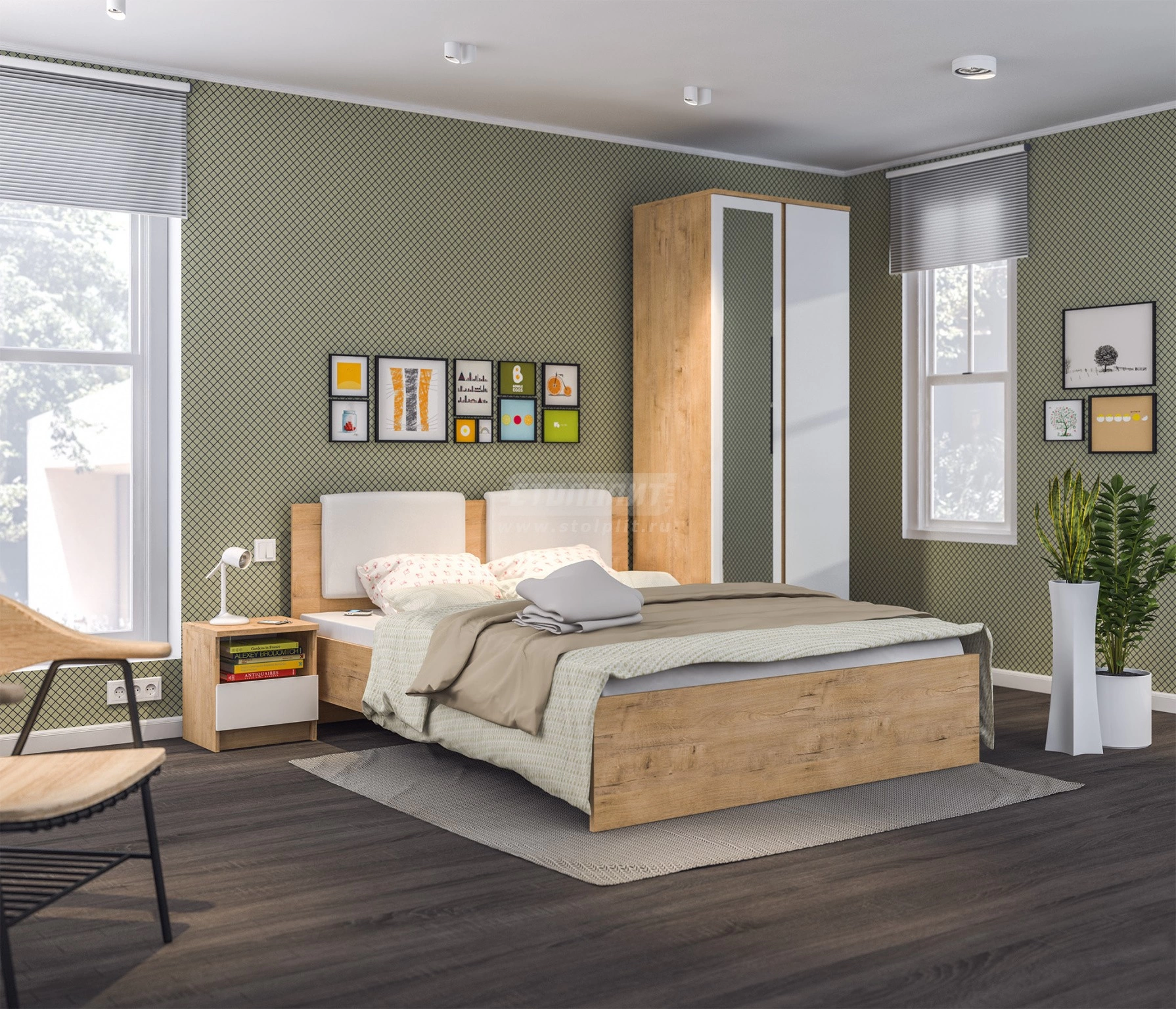 Веста СБ-2264 Кровать универсальная (1600)