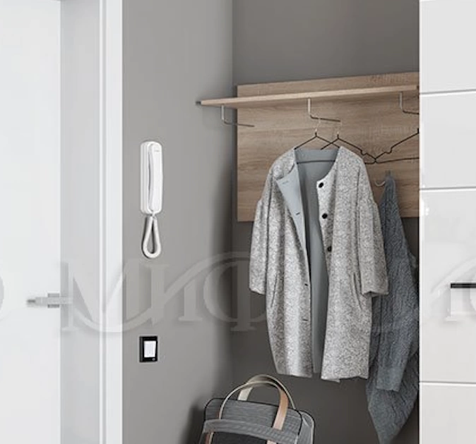 Вешалка с Полкой Ницца  (Ш-900 мм x В-430 мм x Г-236 мм)/Разные Цвета