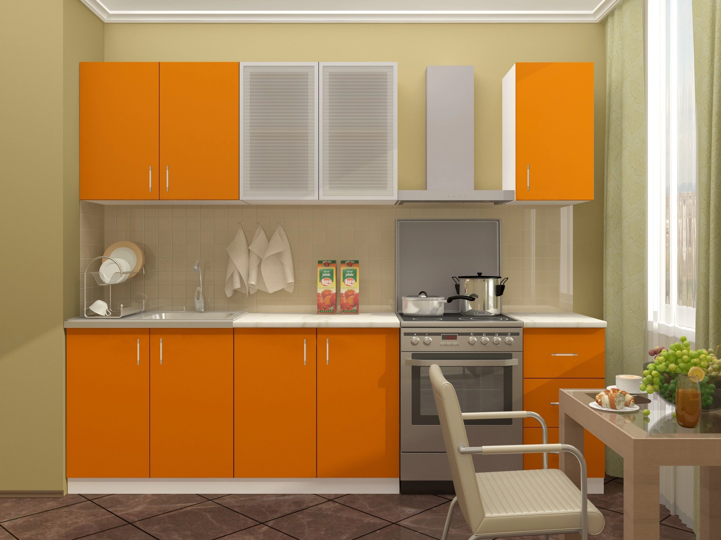 Кухонный Гарнитур Манго 2000 мм ЛДСП 