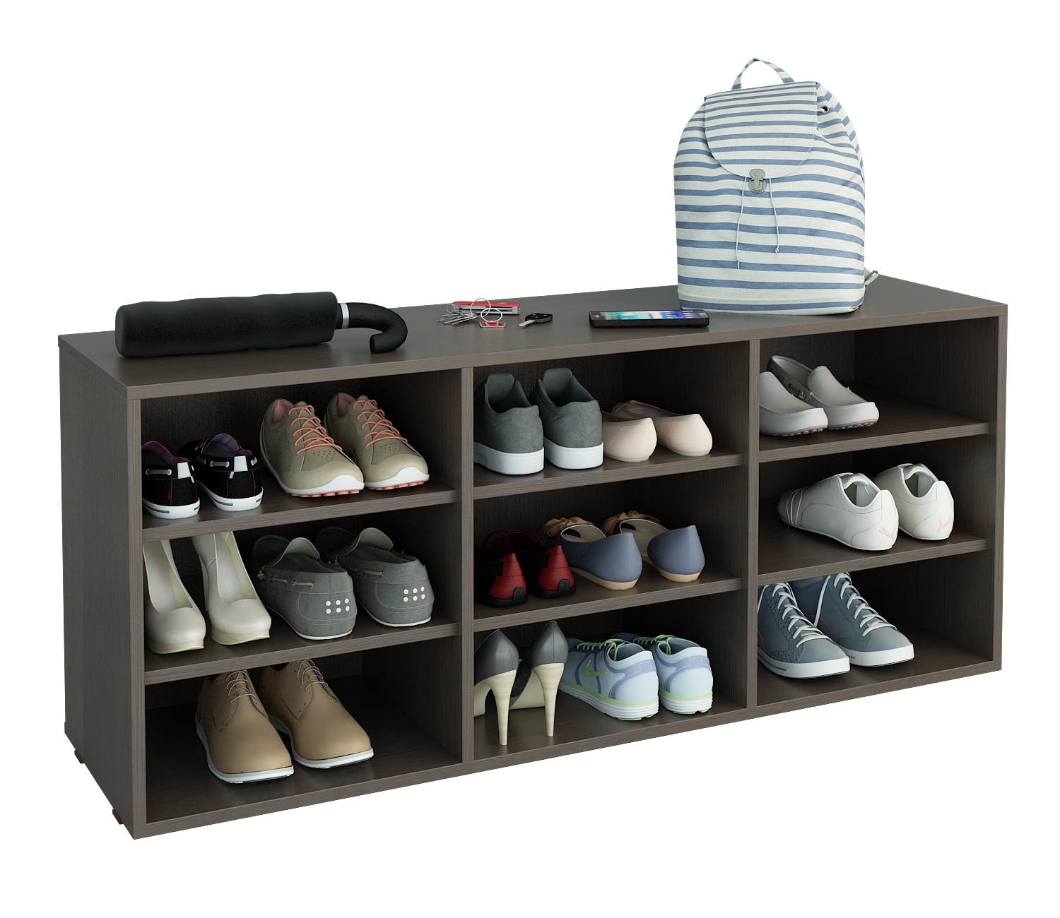 Тумба для обуви "Лана 3П" (ПОЛ 3П)