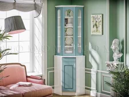 Буфет Кармен Угловой МДФ (Ш-580 x Г-580 х В-2270 мм)/Разные Цвета