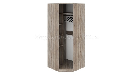 Шкаф угловой с 1-ой зеркальной дверью левый «Прованс» СМ-223.07.007L