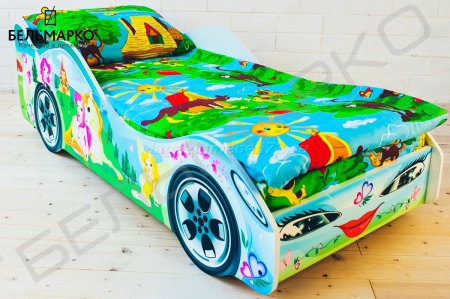 Детская кровать-тачка ПРИНЦЕССА
