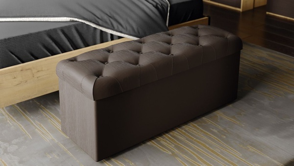 Пуф Тип 3 (Коричневый Кашемир)