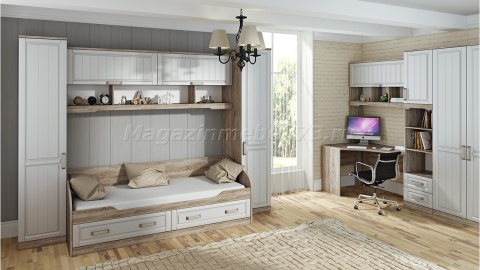 Набор мебели для детской комнаты «Прованс» №4 ГН-223.104