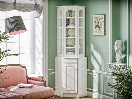 Буфет Кармен Угловой МДФ (Ш-580 x Г-580 х В-2270 мм)/Разные Цвета