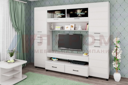 Гостиная-Стенка Камелия №10 (В-2172 х Ш-2520 х Г-452 мм)