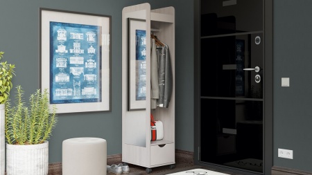 Вешалка-Прихожая Комбинированная «Лайт» Разные Цвета/В-1730×Г-460×Ш-359 мм