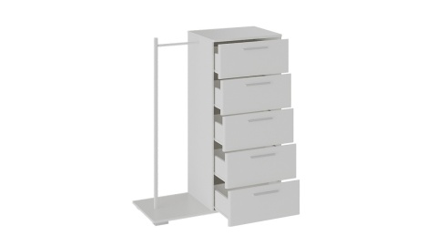 Комод Энистон Белый Глянец (Ш-922 мм x В-1152 мм x Г-412 мм)