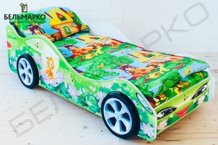 Детская кровать-тачка СКАЗКА