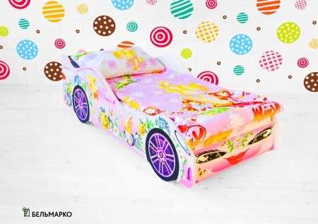 Детская кровать-тачка ФЕЯ