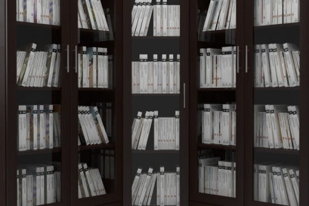 Книжный шкаф Мебелайн-39