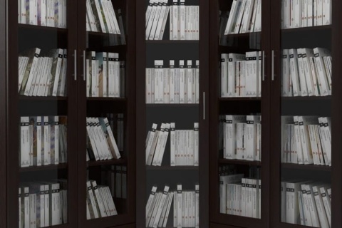 Книжный шкаф Мебелайн-39