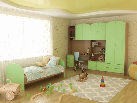 Детский Гарнитур Герда МДФ с Матрасом в Подарок