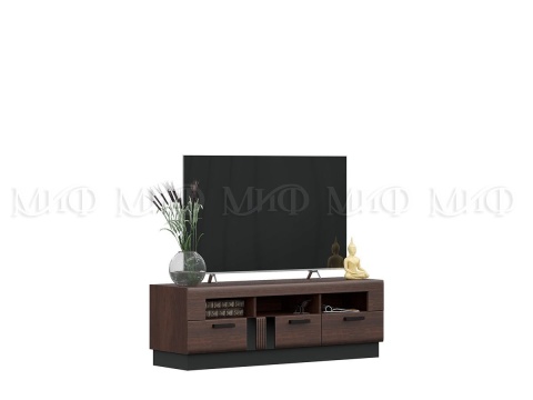 ТВ-Тумба Магнолия МДФ (Ш-1500 x В-500 x Г-440 мм) Дерево/Орех