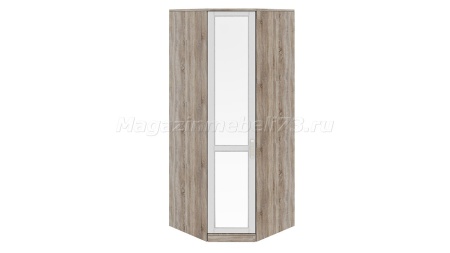 Шкаф угловой с 1-ой зеркальной дверью левый «Прованс» СМ-223.07.007L