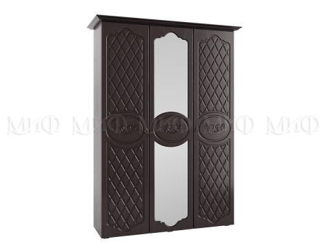 Шкаф 3-х Створчатый Элит МДФ (Ш-1500 х В-2236 х Г-524 мм)/Разные Цвета