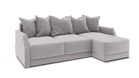 Диван Угловой Люксор Slim Т1 Разные Цвета/Д-2330 х Ш-1650 х В-830 мм