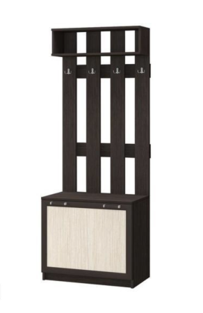 Елена ЕС-02 Cекция с  Вешалкой (Ш-800 x В-2116 x Г-460)