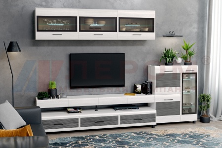 Гостиная-Стенка Камелия №12 (В-2172 х Ш-3060 х Г-452 мм)