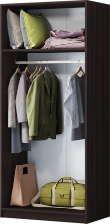 Шкаф 2-х Створчатый Вирджиния (Ш- 900 х В-2016 х Г-520 мм)/Разные Цвета