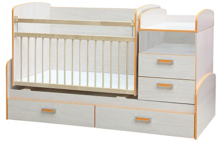 Кровать Трансформер Мальта Дуб Атланта/Ш-1830 х Г-755 х В-1075 мм