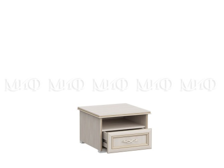 Тумба Прикроватная Пандора МДФ (Ш-552 x В-360 x Г-434 мм) Сандал Светлый