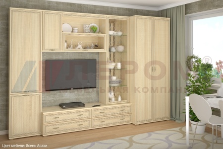 Гостиная-Стенка Карина-16 (В-2224 х Ш-3240 х Г-448 мм)