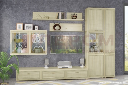 Гостиная-Стенка Карина-01 (В-2224 х Ш-3240 х Г-448 мм)