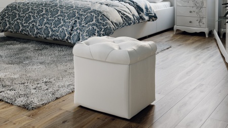 Пуф №4 с Ящиком для Хранения Разные Цвета/Ш-365 × Г-440 × В-465 мм