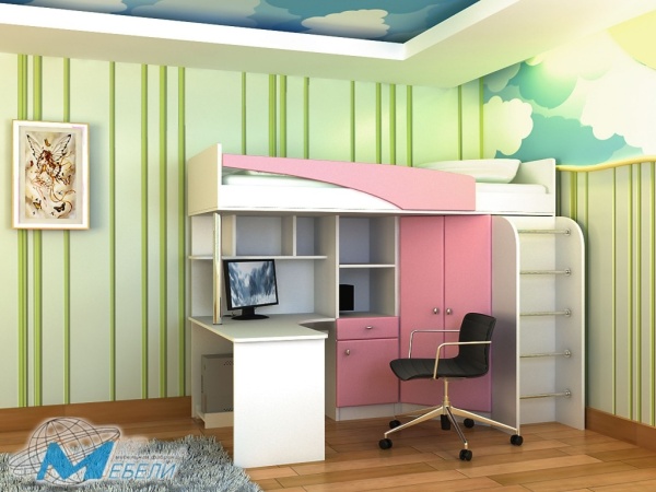 Детская Бемби-2 с Матрасом в Подарок/Разные Цвета